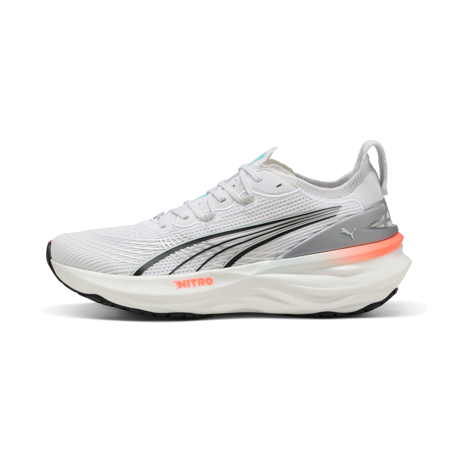 PUMA ForeverRun Nitro 2 – Puma White Glowing Red — 2