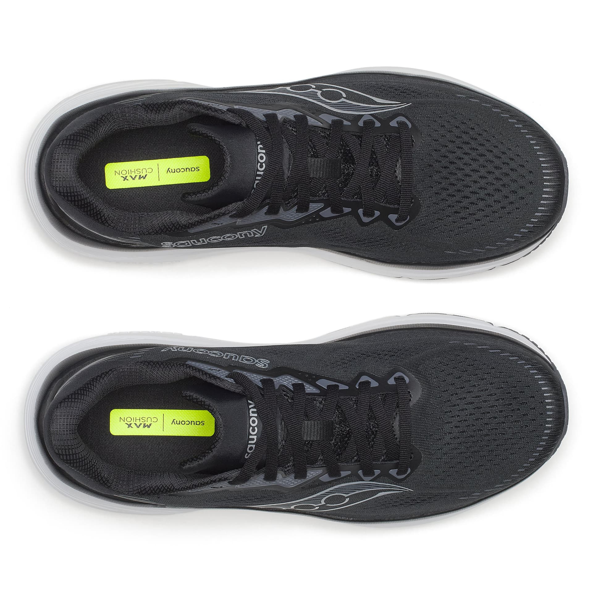 Saucony Guide 19 – Black Silver — 6