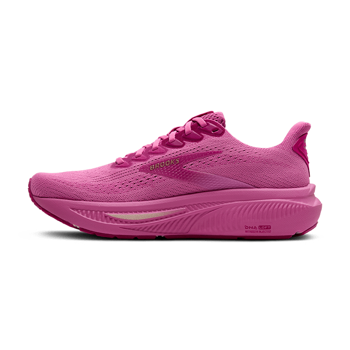 Brooks Ghost 17 – Pink Fuchsia Gold — 4