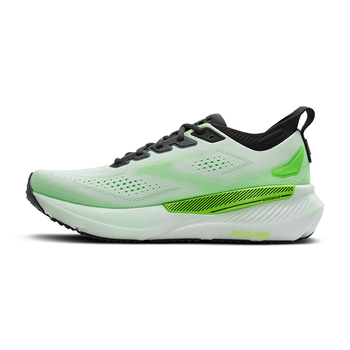 Brooks Glycerin GTS 23 – White Phantom Green Gecko — 4