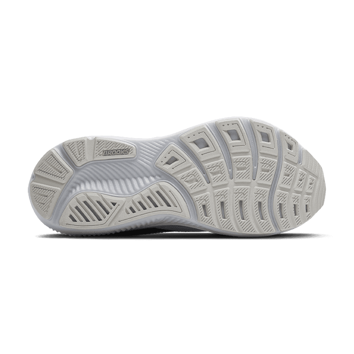 Brooks Ghost 17 – White White Grey — 7