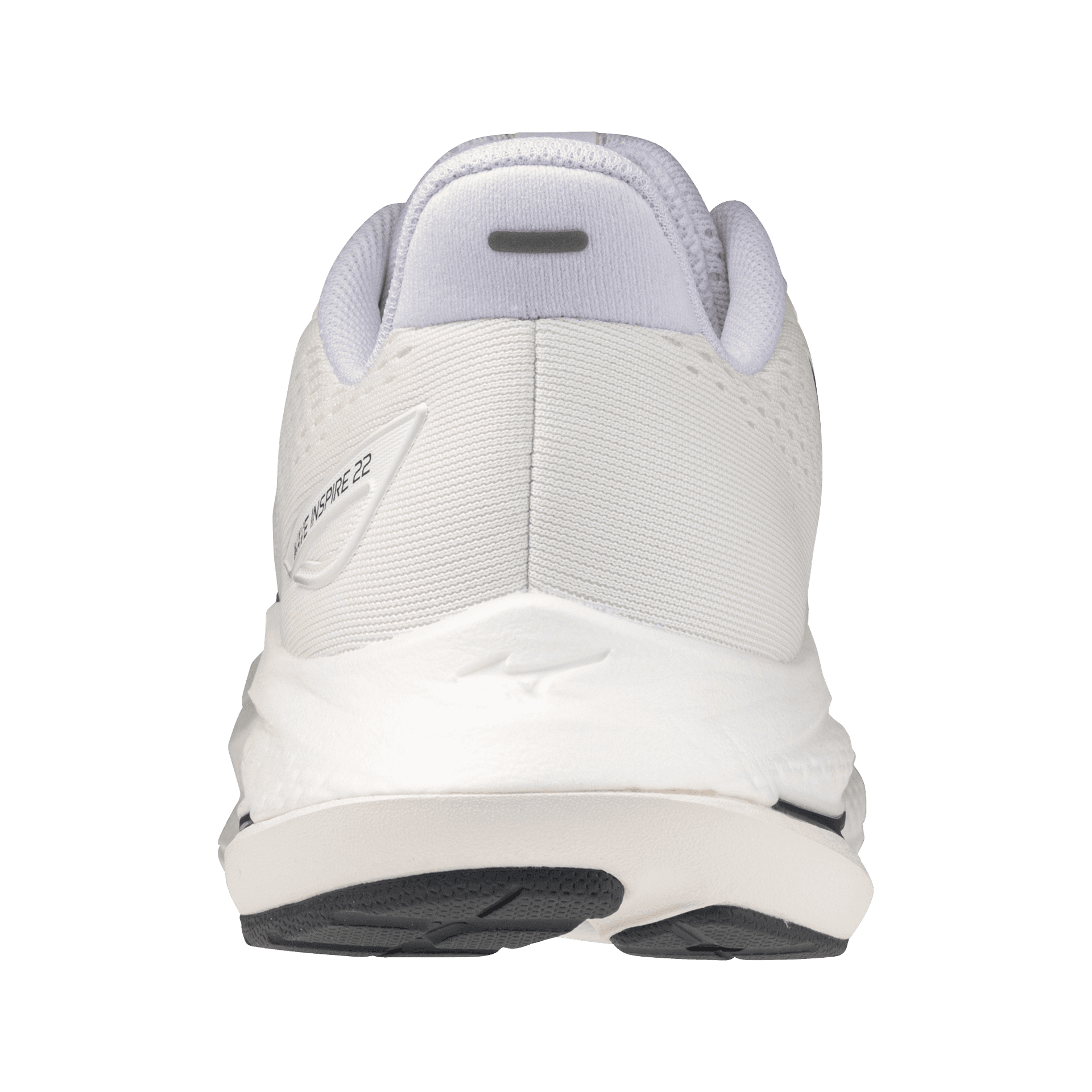 Mizuno Wave Inspire 22 – White Quiet Shade — 4