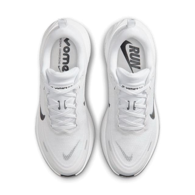 Nike Vomero Plus – White Black Dark Smoke Grey Metallic Dark Grey — 3