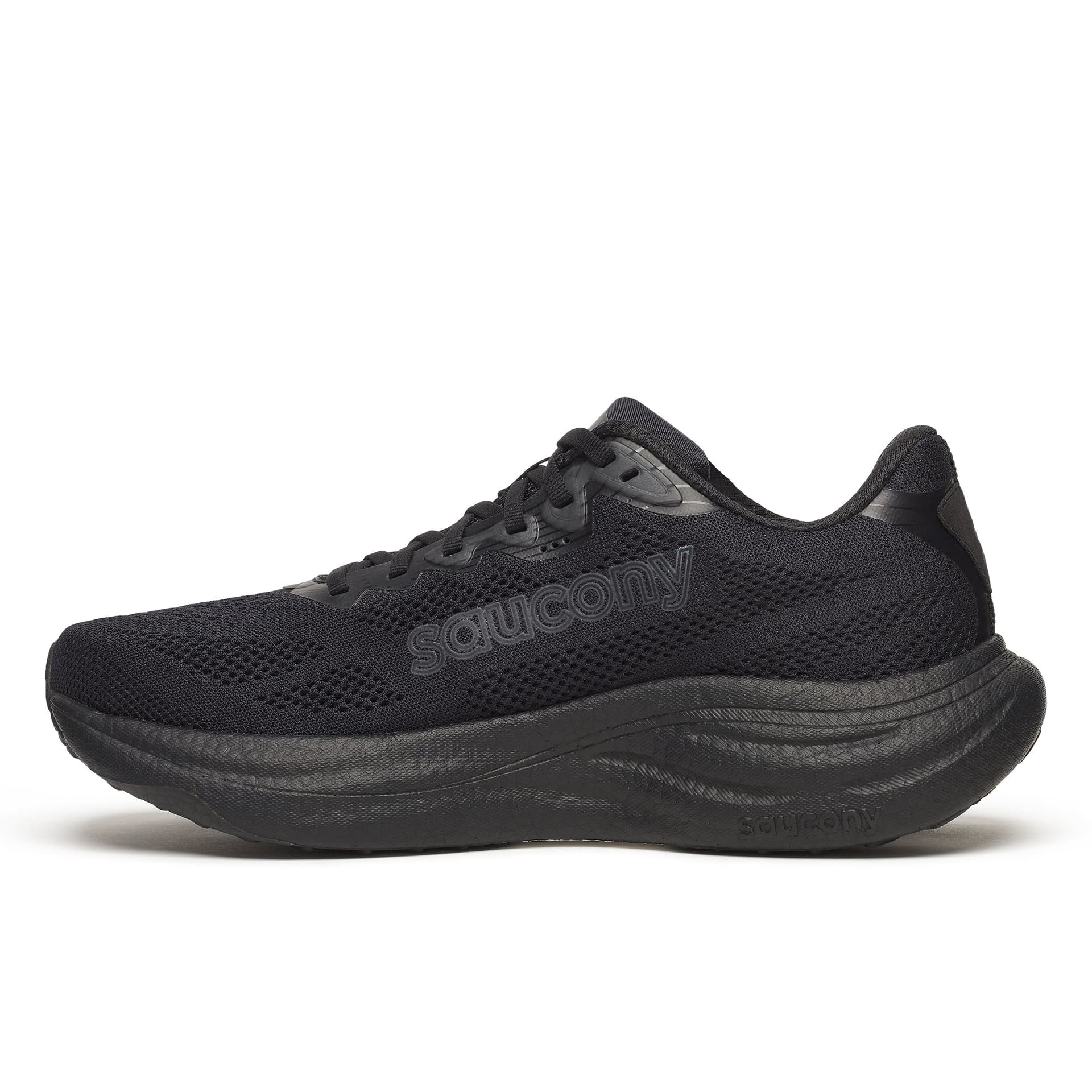 Saucony Ride 19 – Triple Black — 3