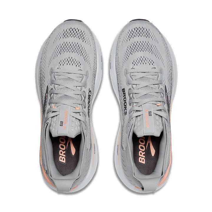 Brooks Adrenaline GTS 25 – Grey Blackened Pearl Coral — 7