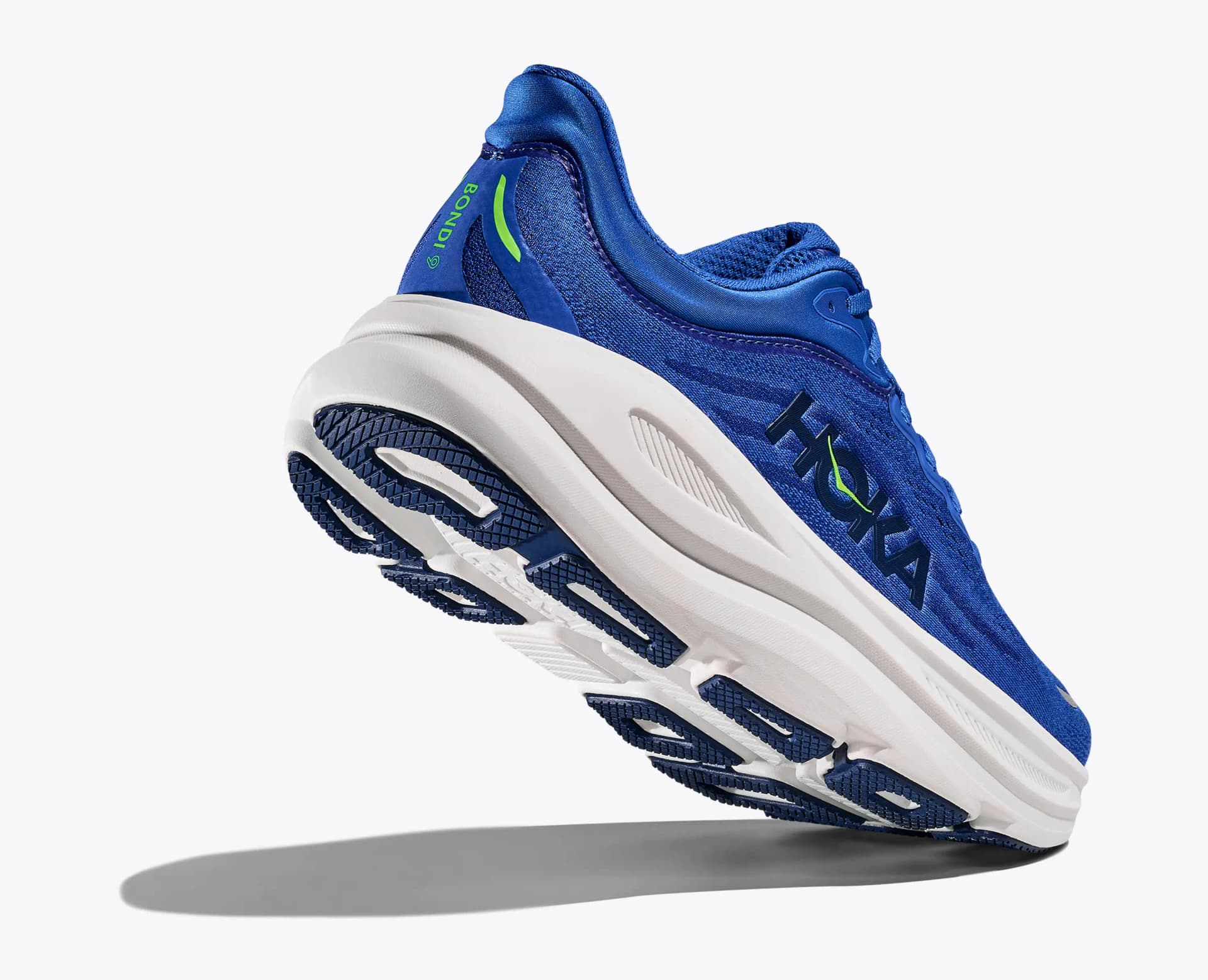 HOKA Bondi 9 – Cobalt Blue / Ultramarine — 4