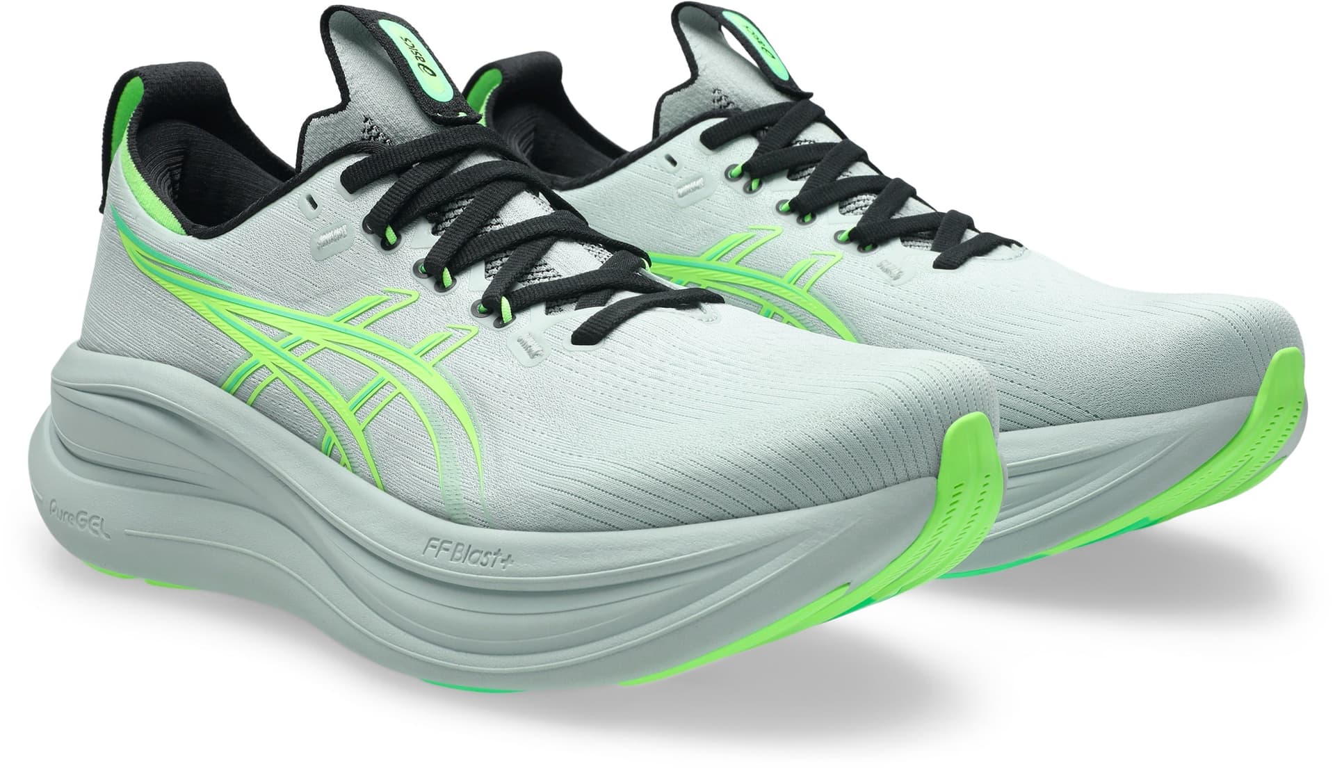 ASICS Gel-Nimbus 28 – Cold Moss Illuminate Green — 3