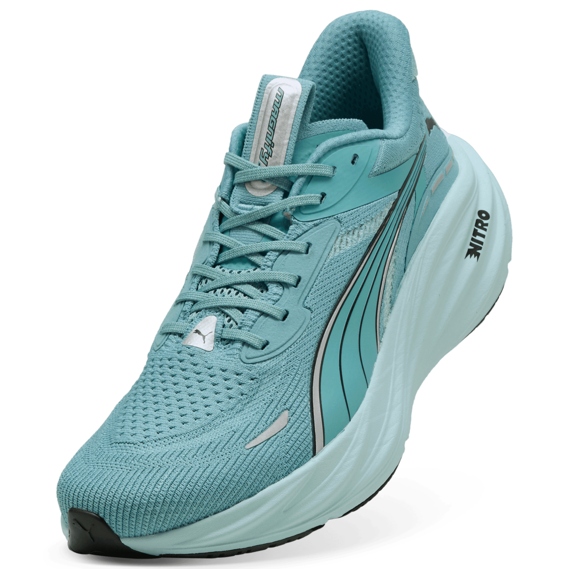 PUMA Magnify Nitro 3 – Baltic Sea Blue Puma Black — 4