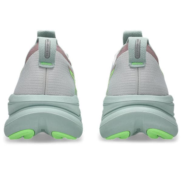 ASICS Gel-Nimbus 28 – Cloud Grey Illuminate Green — 6
