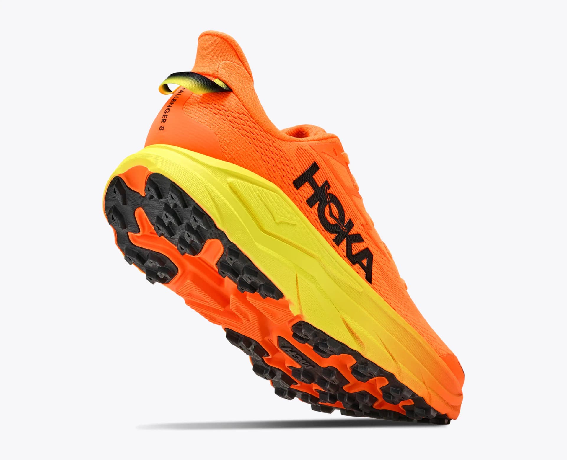 HOKA Challenger 8 – Neon Tangerine / Hoka Citrus — 4
