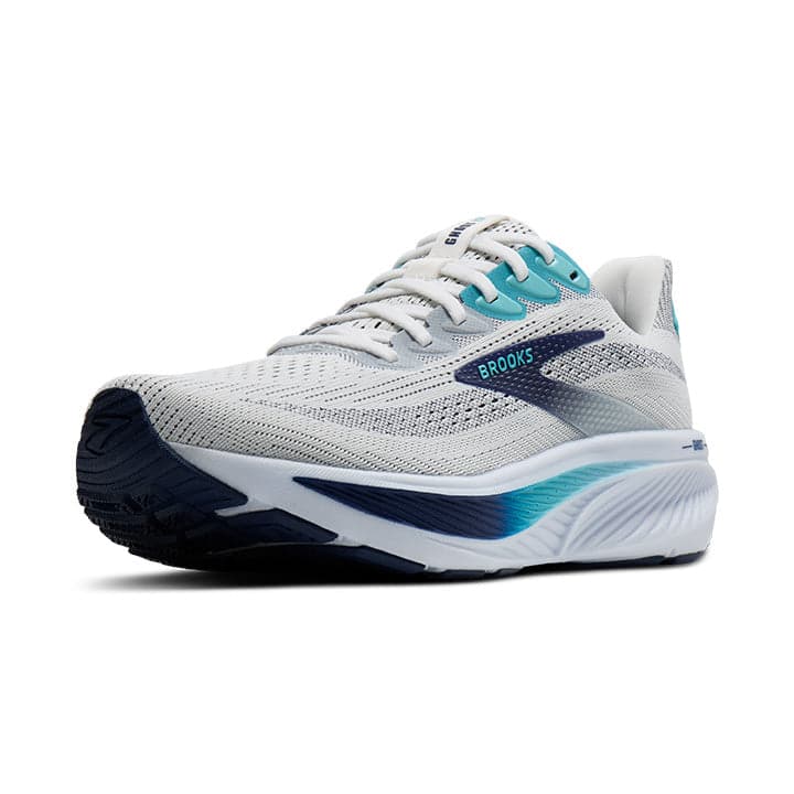 Brooks Ghost 17 – White Beacon Blue Ipanema — 4
