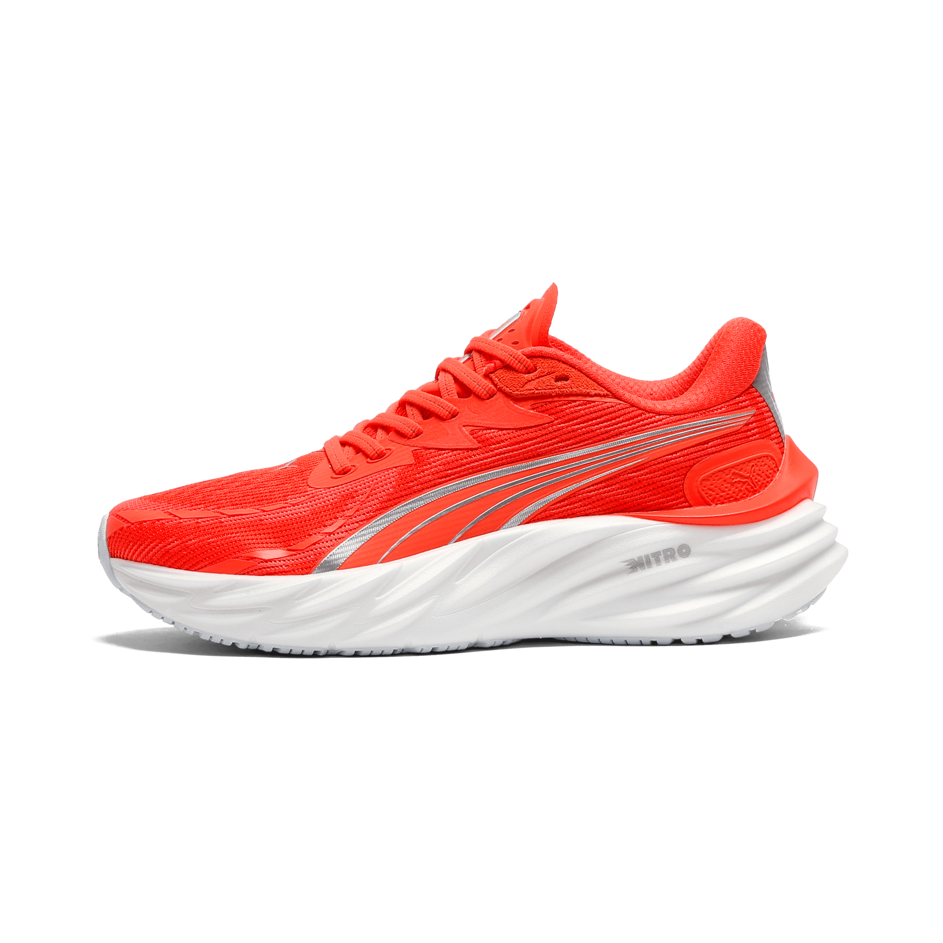 PUMA Velocity Nitro 4 – Red Glamour Puma Silver — 2