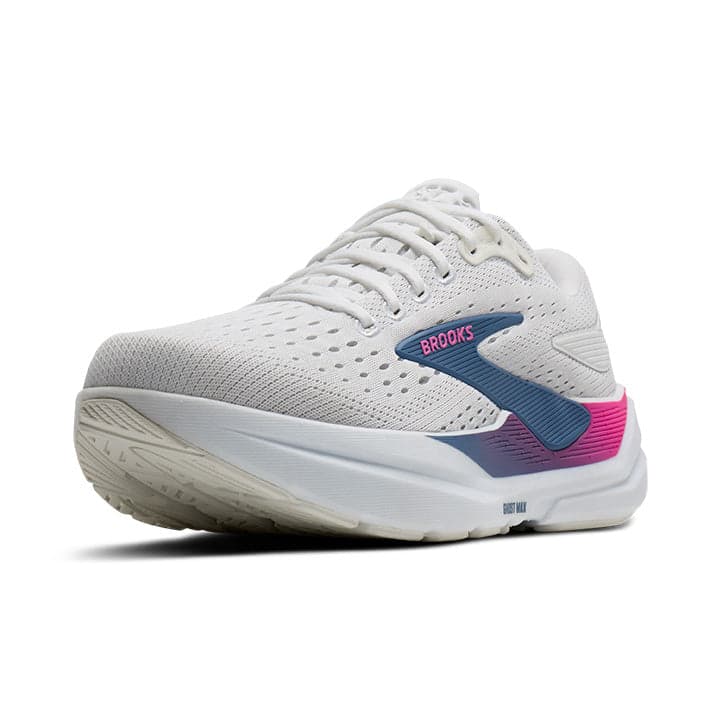 Brooks Ghost Max 3 – White Moonlight Pink — 4