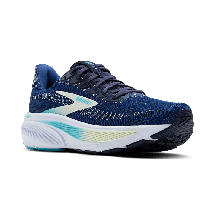 Brooks Ghost 17 – Navy Green Turquoise — 2