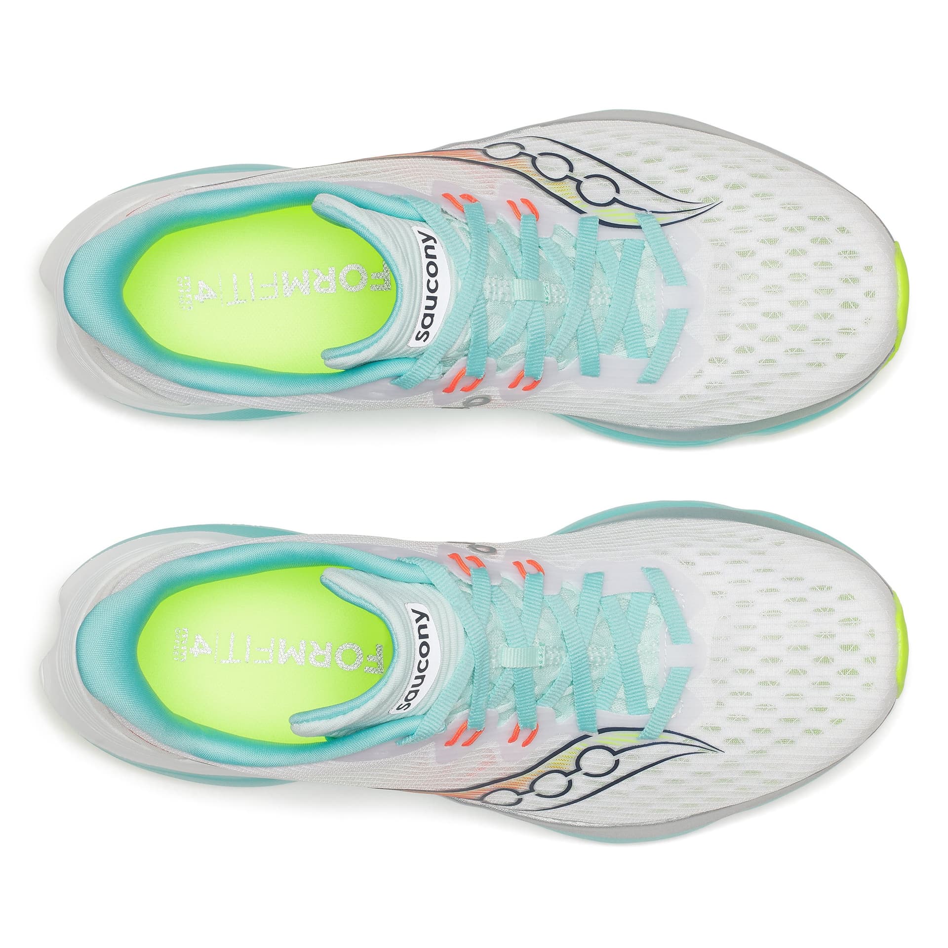 Saucony Kinvara 16 – White Aqua — 4