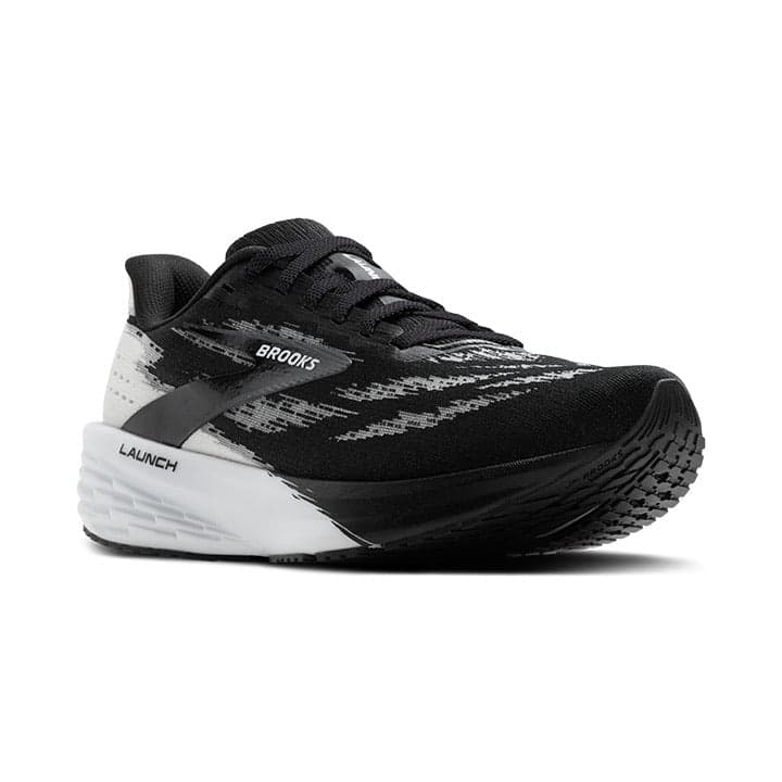 Brooks Launch 11 – Black White — 2