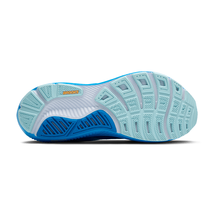 Brooks Ghost 17 – Cloissone Blue Orange — 7