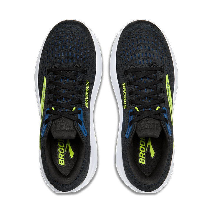 Brooks Ghost Max 3 – Black Navy Acid Lime — 7