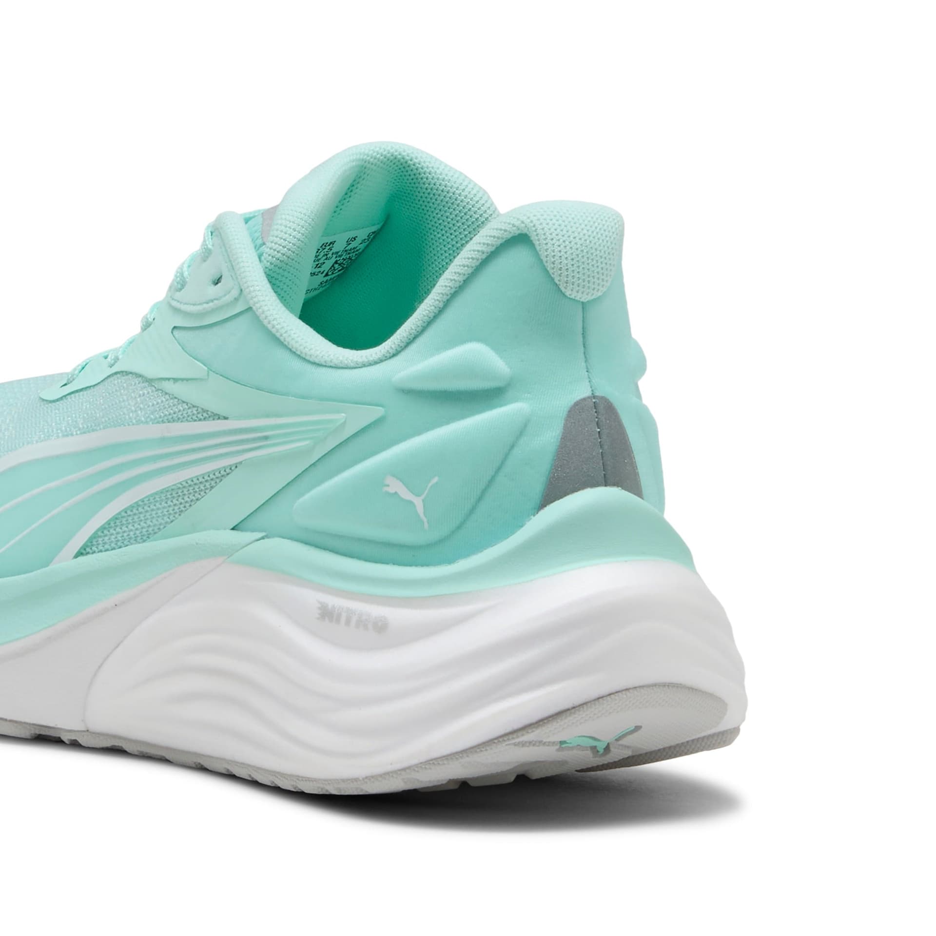 PUMA Electrify Nitro 4 – Mint Melt Puma White — 5