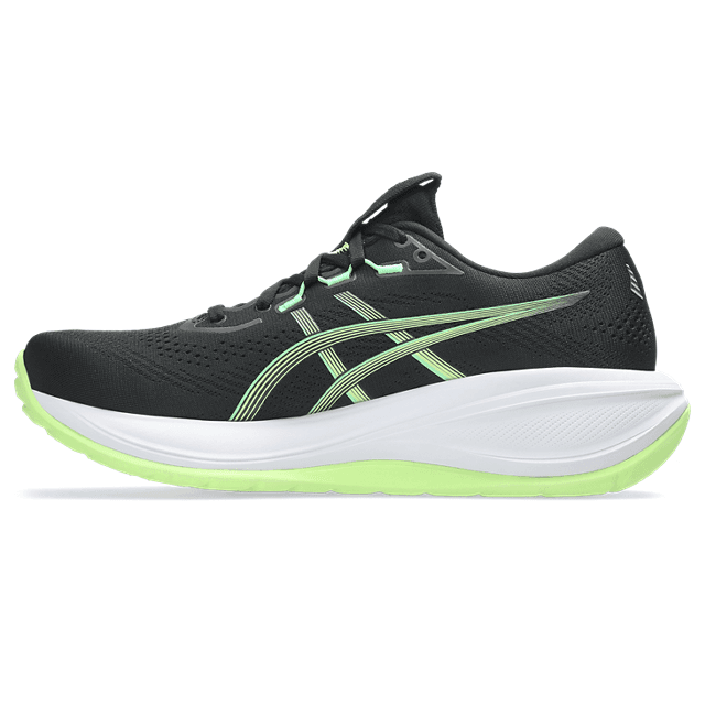ASICS Gel-Cumulus 28 – Black Illuminate Green — 5