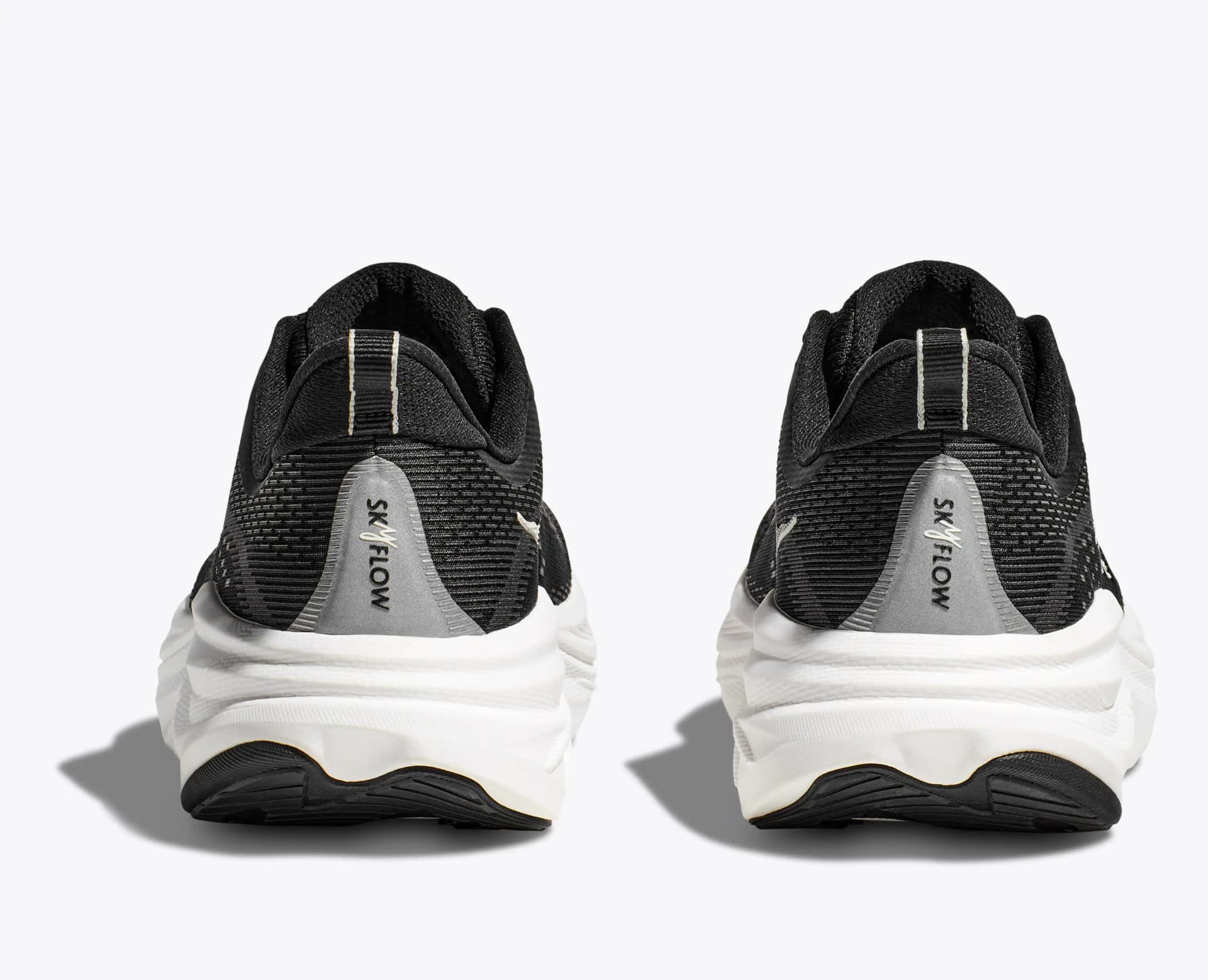 HOKA Skyflow – Black / White — 5