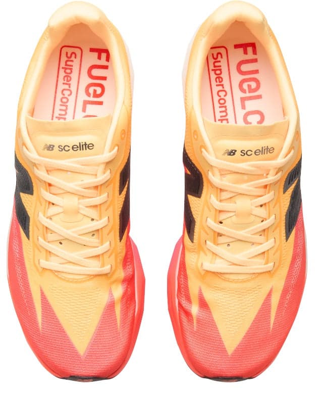 New Balance FuelCell SuperComp Elite v5 – Tangerine Heat White Peach (2) — 4