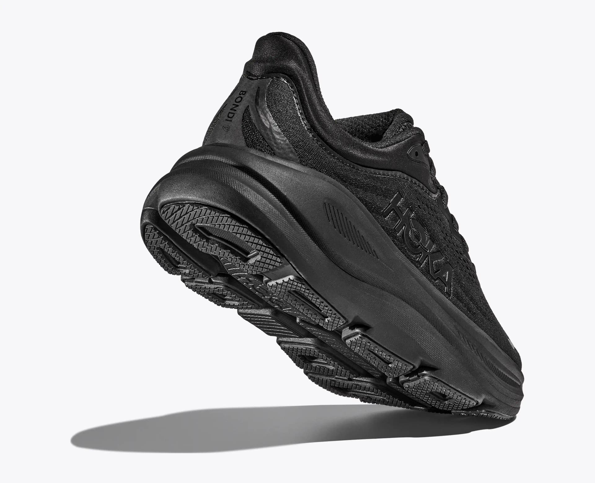 HOKA Bondi 9 – Black / Black — 4