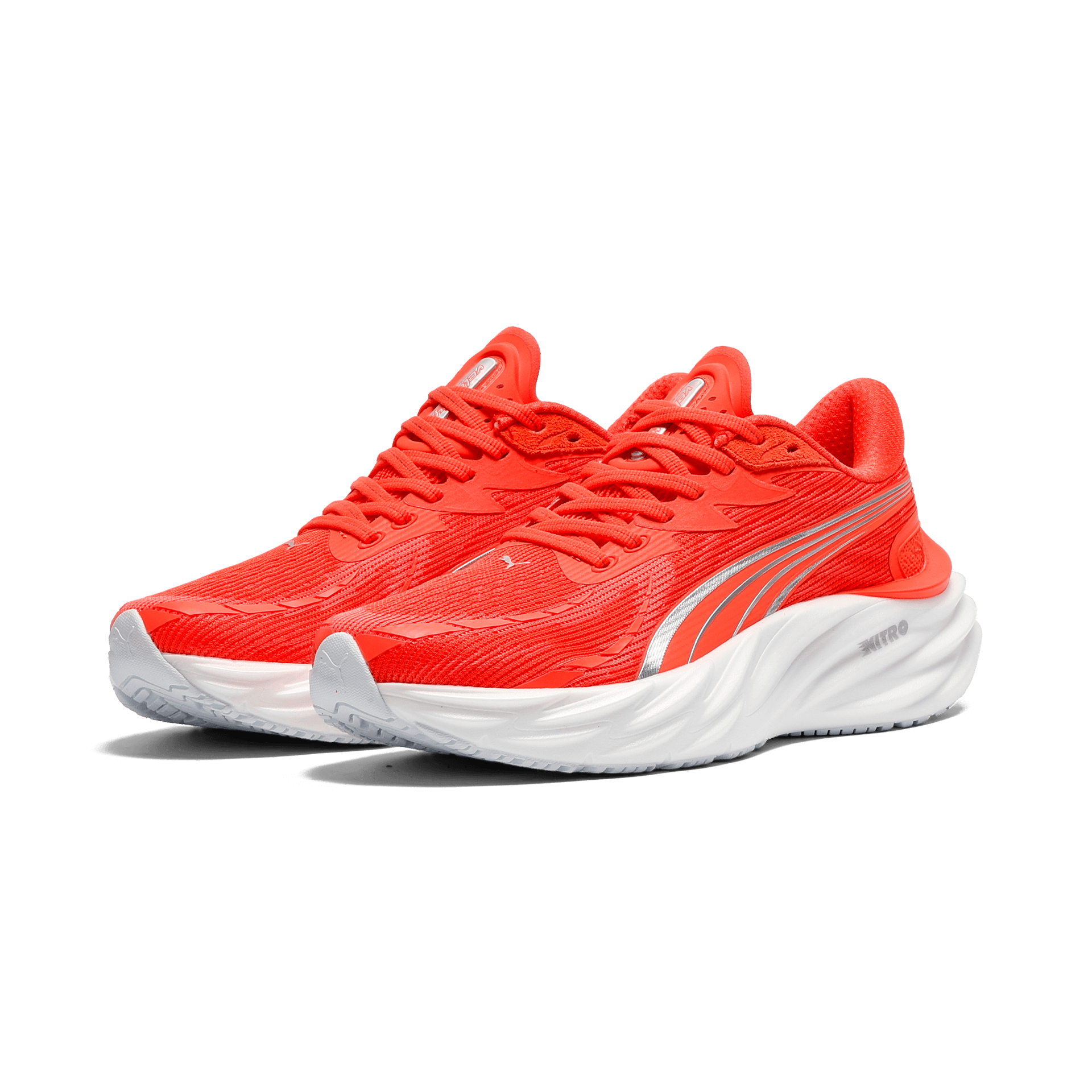 PUMA Velocity Nitro 4 – Red Glamour Puma Silver — 3