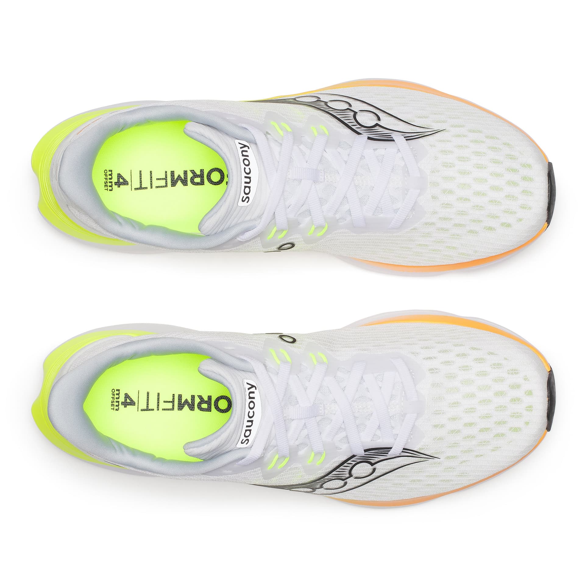 Saucony Kinvara 16 – White Citron — 4