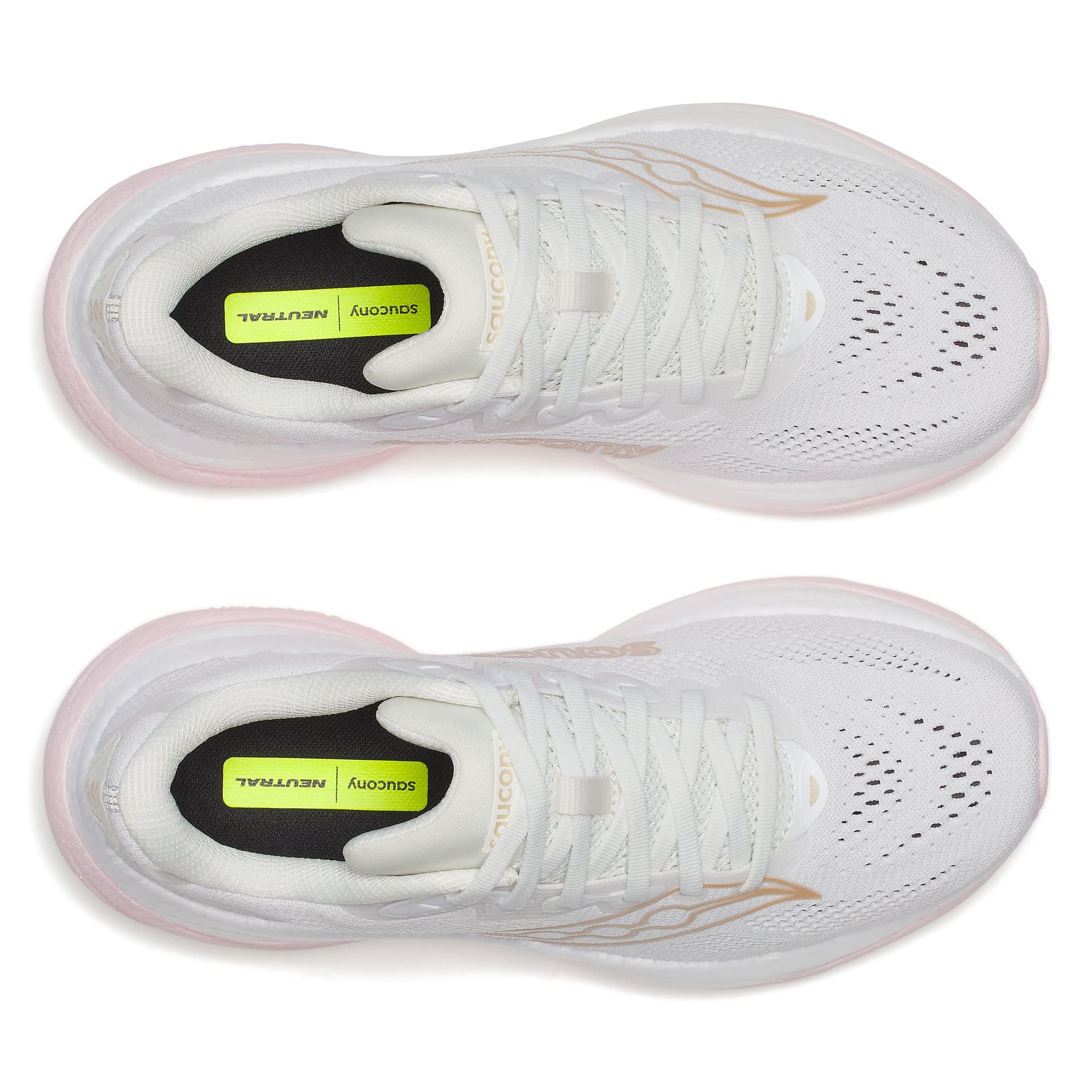 Saucony Ride 19 – White Silk — 5