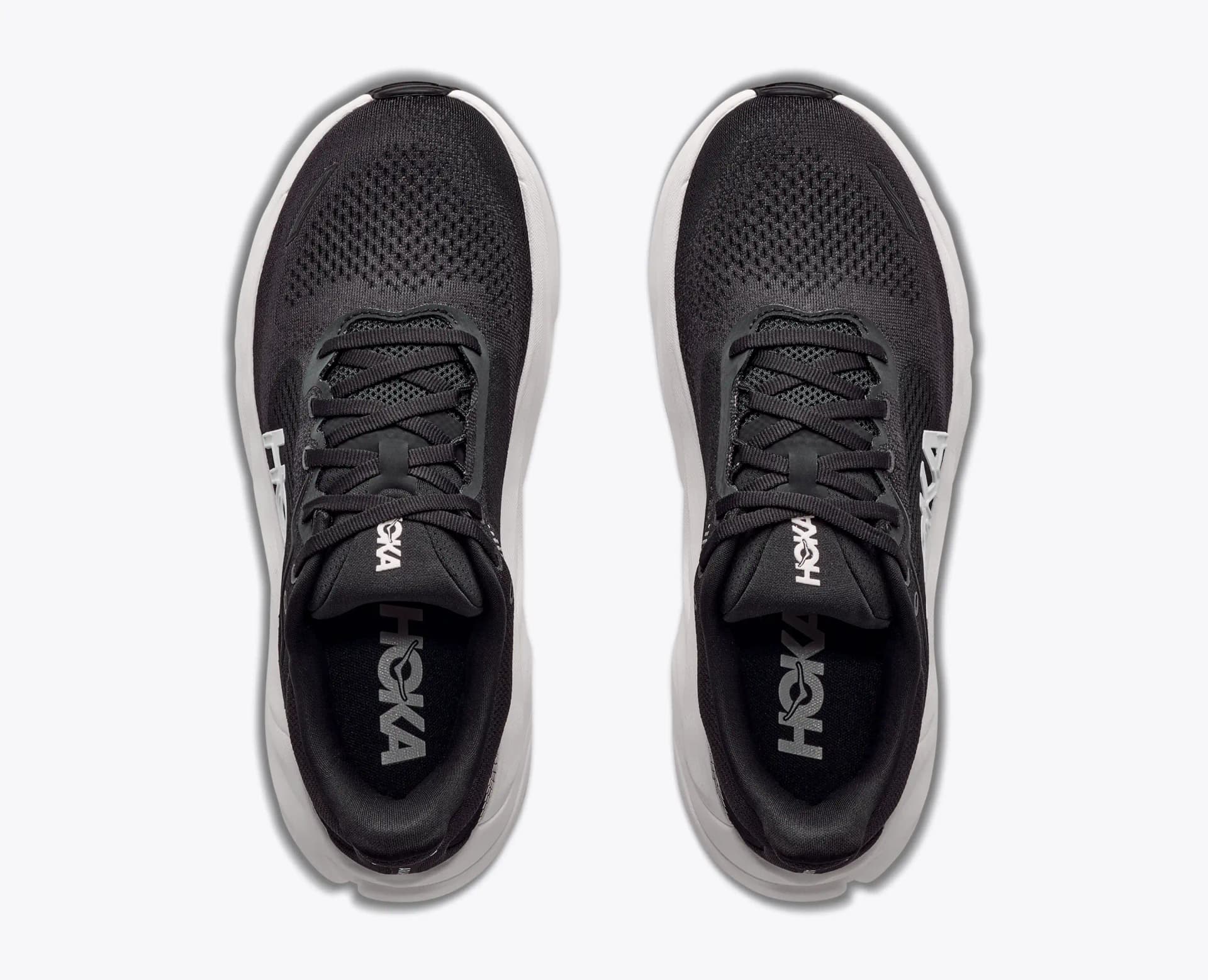 HOKA Arahi 9 – Black / White — 2