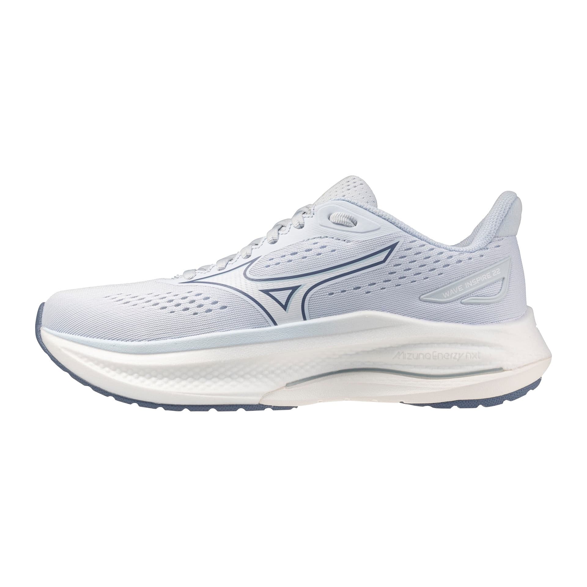 Mizuno Wave Inspire 22 – Ancient Water White — 3