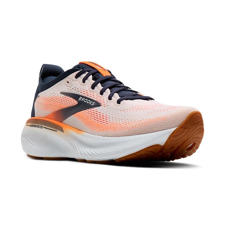 Brooks Adrenaline GTS 25 – White Spellbound Orange — 3