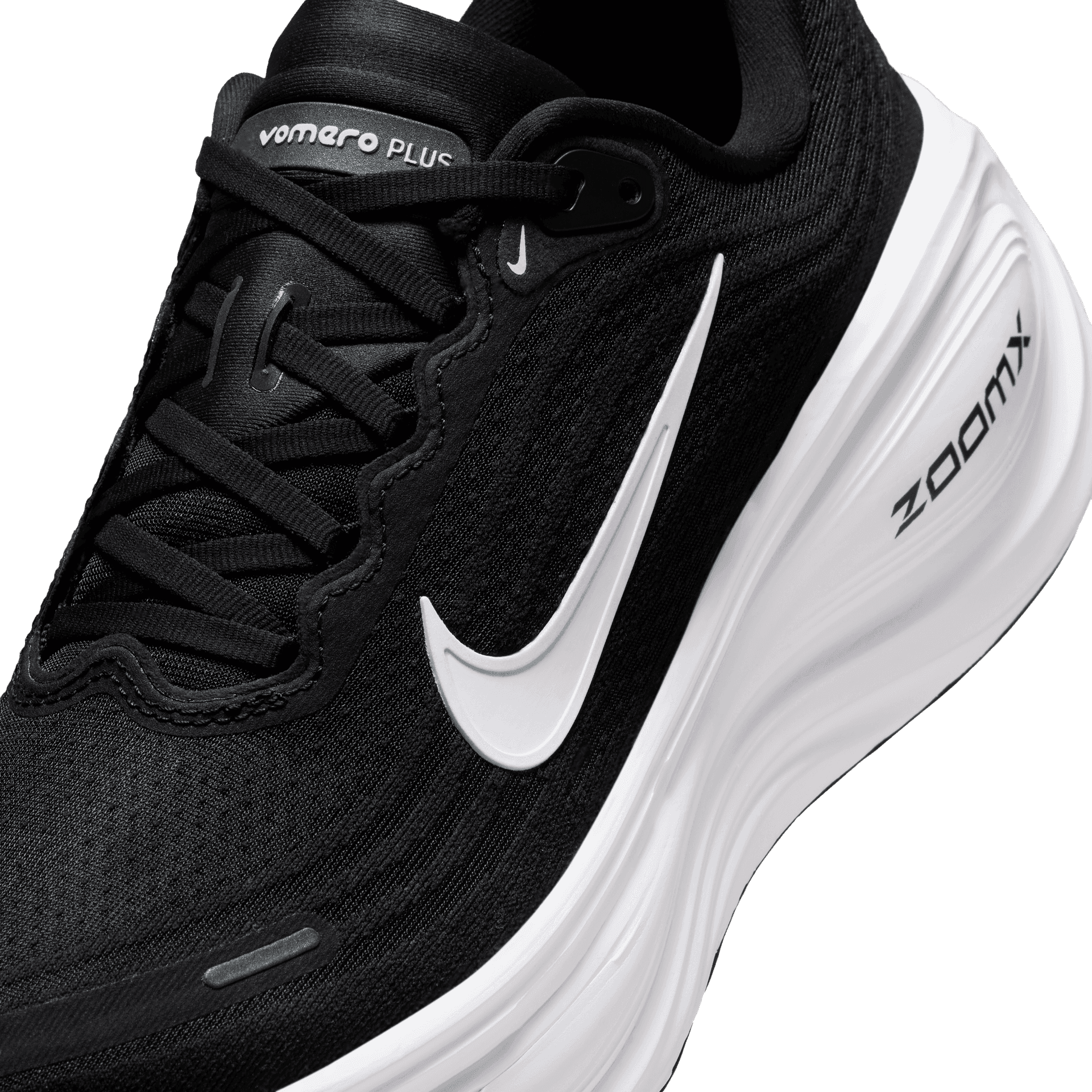 Nike Vomero Plus – Black White Cool Grey Mtlc Dark Grey — 8