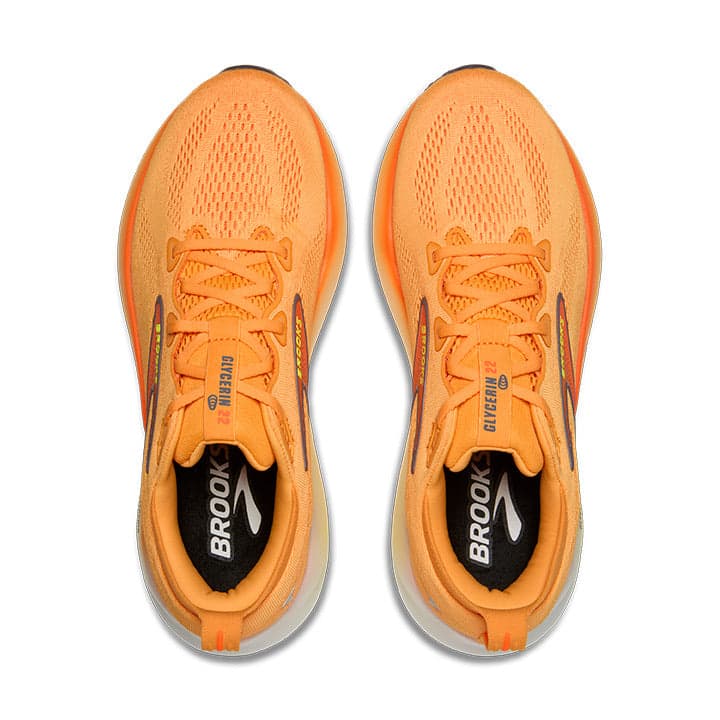 Brooks Glycerin 22 – Orange Nightlife White — 4