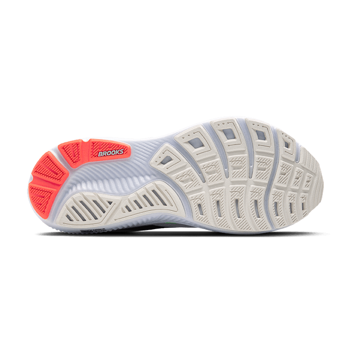Brooks Ghost 17 – White Pink Clay Gecko — 7