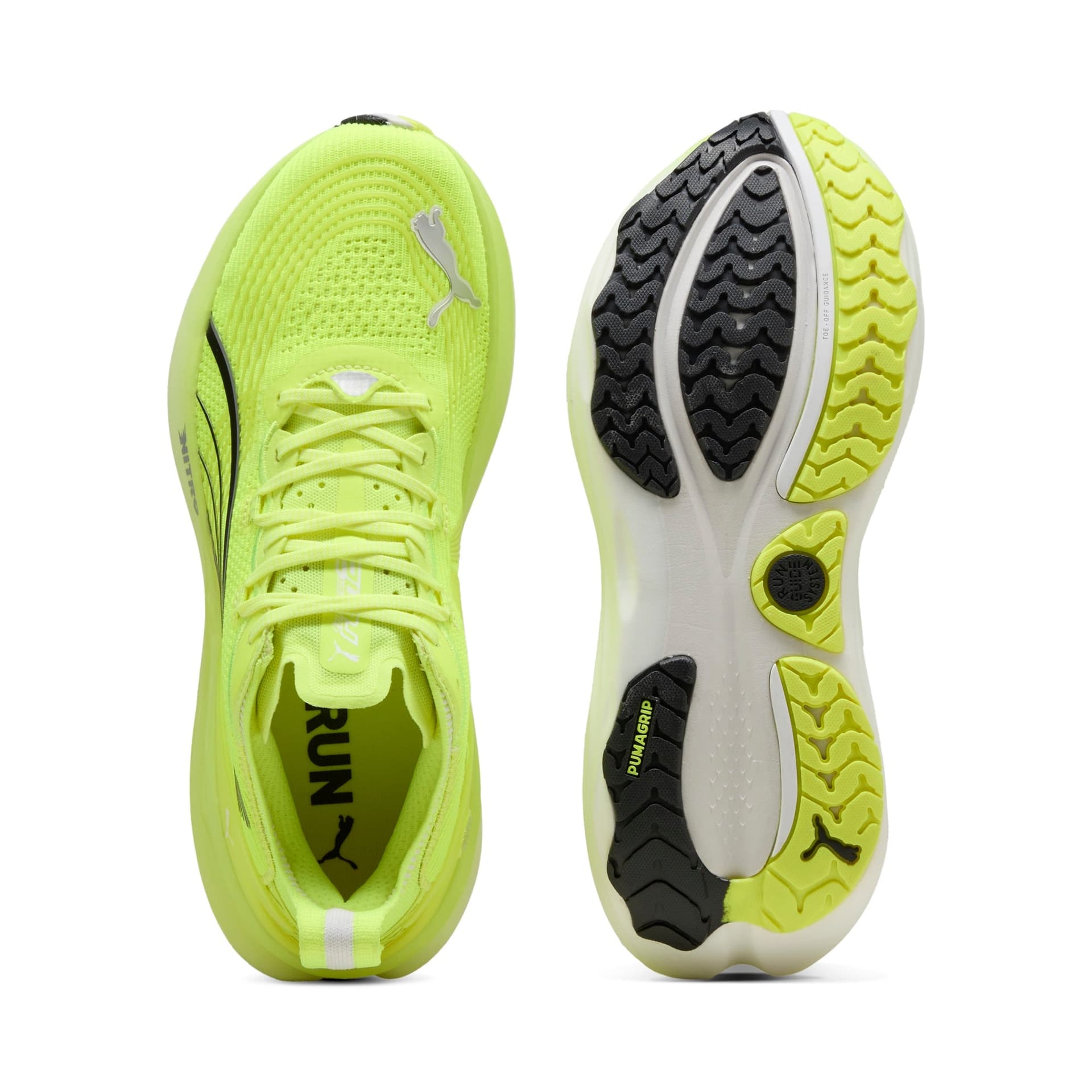 PUMA ForeverRun Nitro 2 – Yellow Alert Puma Black — 6