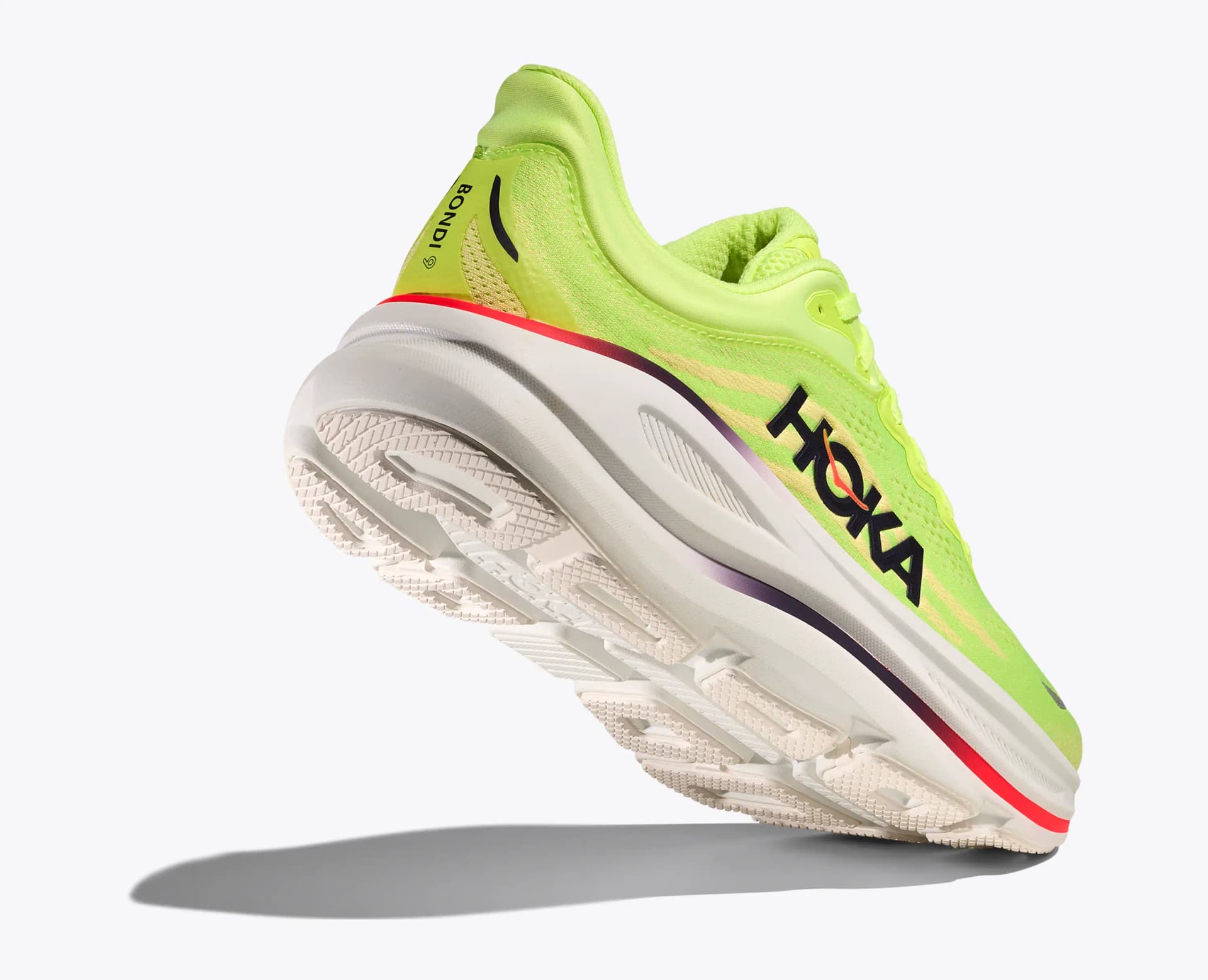 HOKA Bondi 9 – Neon Yuzu / Sunlight — 4