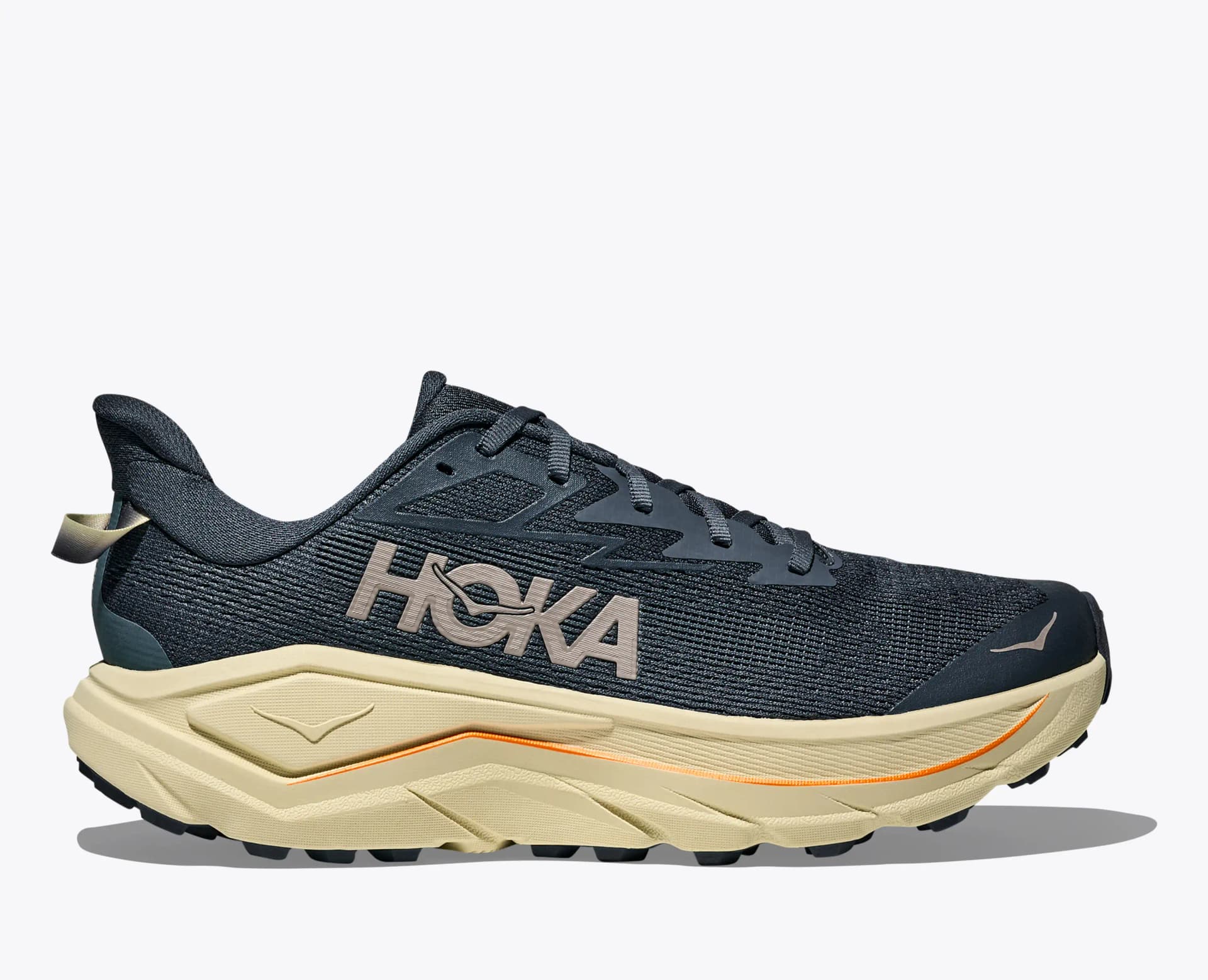 HOKA Challenger 8 – Faded Navy / Pampas Grass