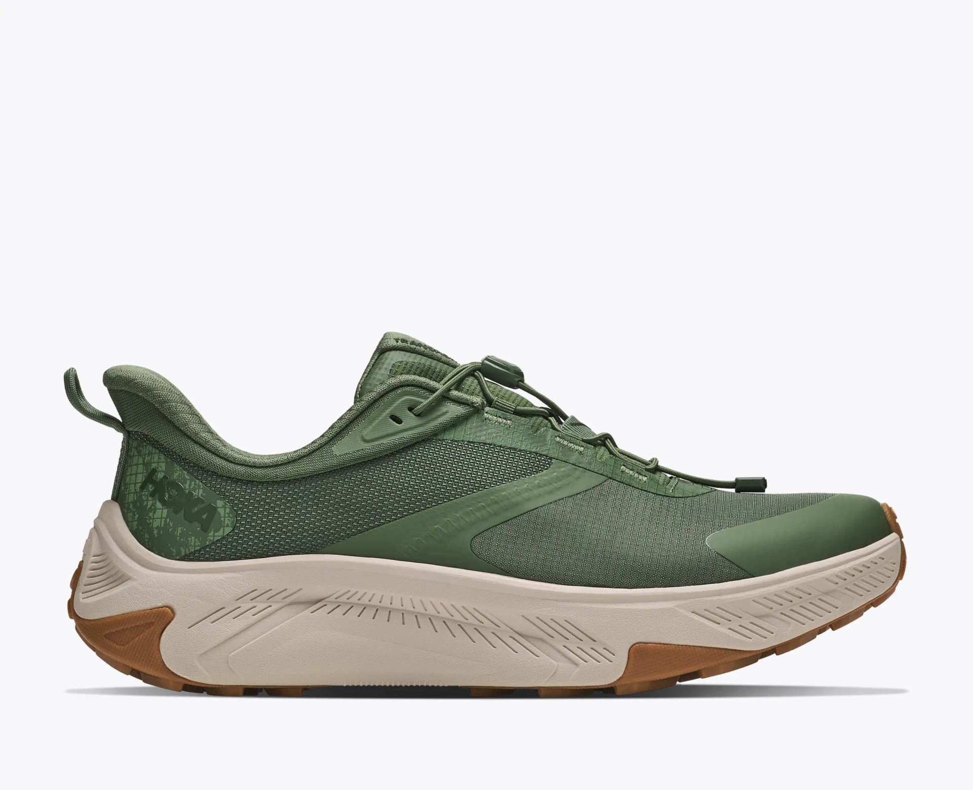 HOKA Transport 2 – Nettle Leaf / River Rock Grey