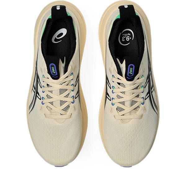 ASICS Gel-Nimbus 28 – Seashell Black — 7