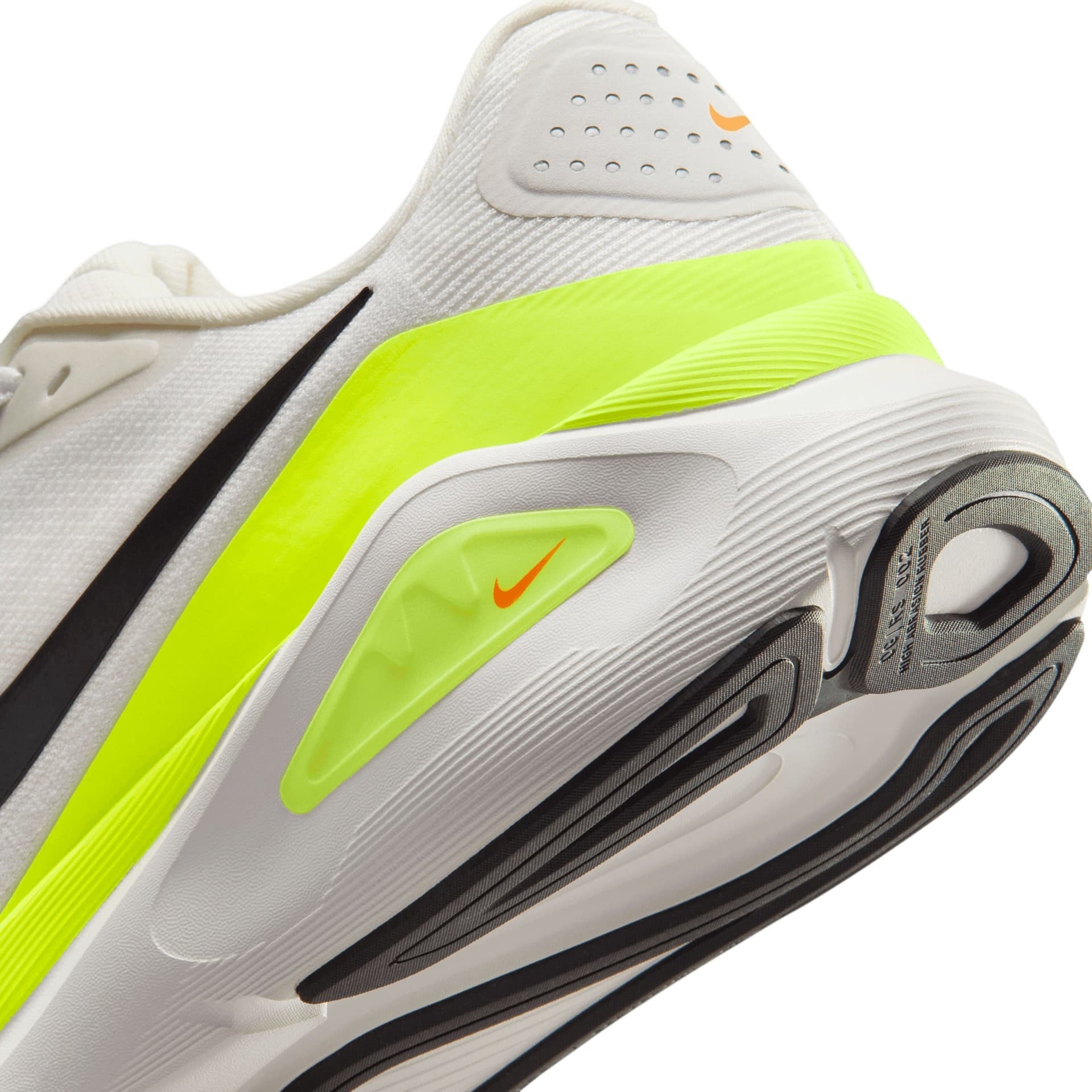 Nike Structure 26 – Summit White Black Volt Total Orange — 7