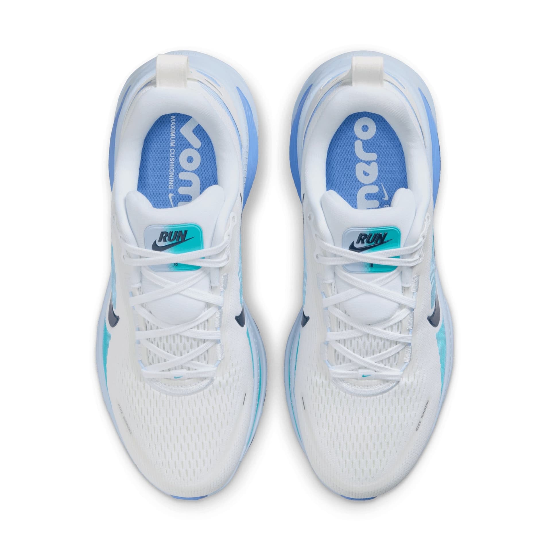 Nike Vomero 18 – White Midnight Navy Blue Fury — 5