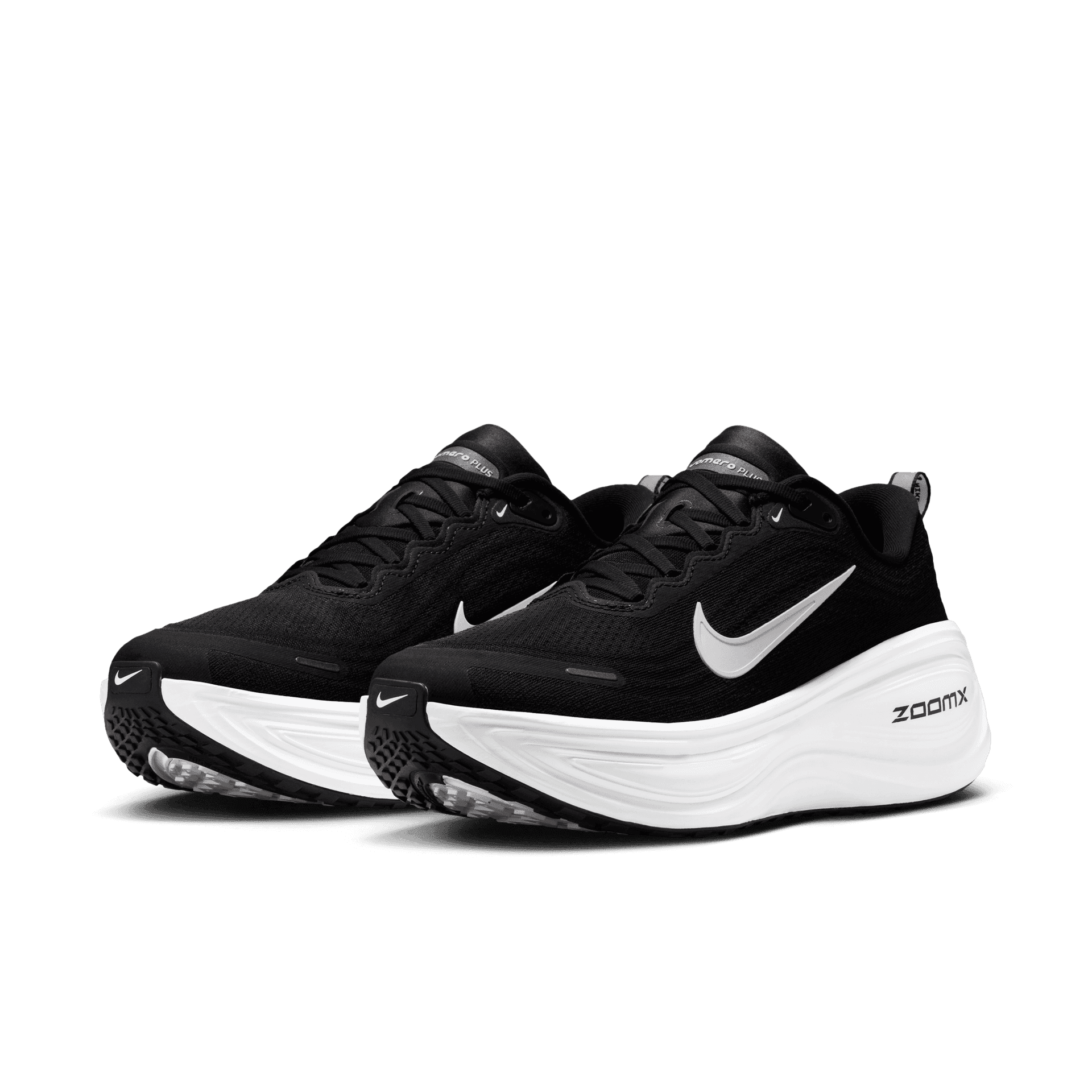 Nike Vomero Plus – Black White Cool Grey Mtlc Dark Grey — 2
