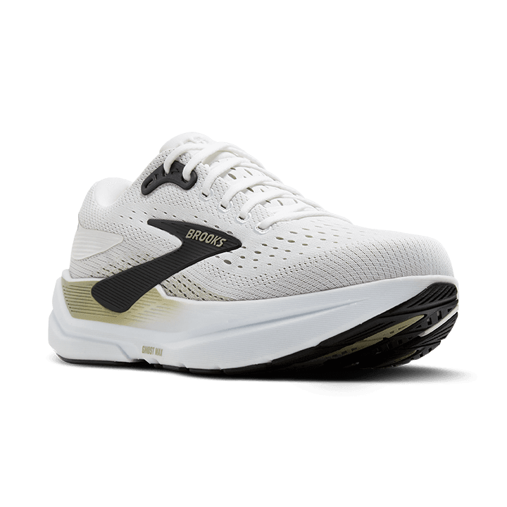 Brooks Ghost Max 3 – Bright White Tea Black — 2