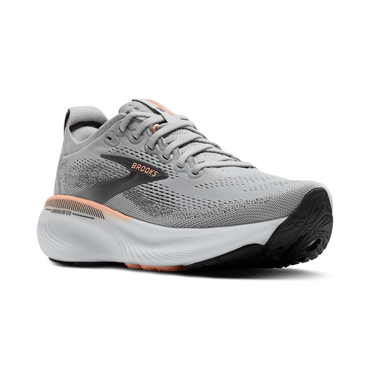Brooks Adrenaline GTS 25 – Grey Blackened Pearl Coral — 2