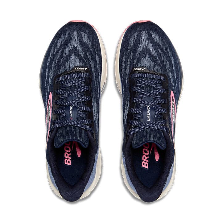 Brooks Launch 11 – Peacoat Blue Peach — 5