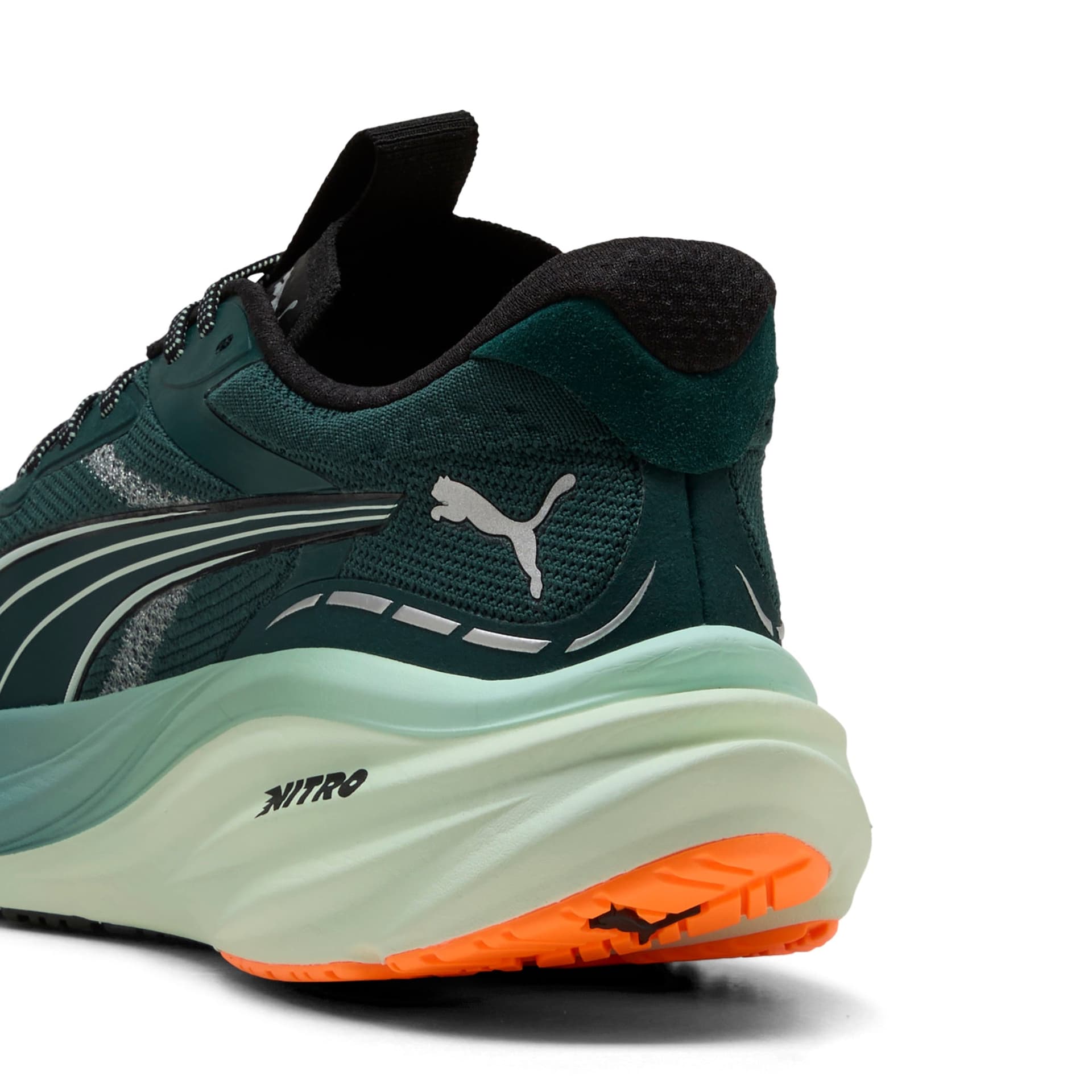PUMA Magnify Nitro 3 – Green Terrain Heat Fire — 5