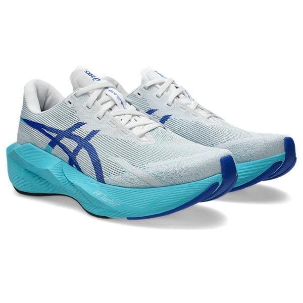 ASICS Novablast 6 – White Energy Aqua — 2