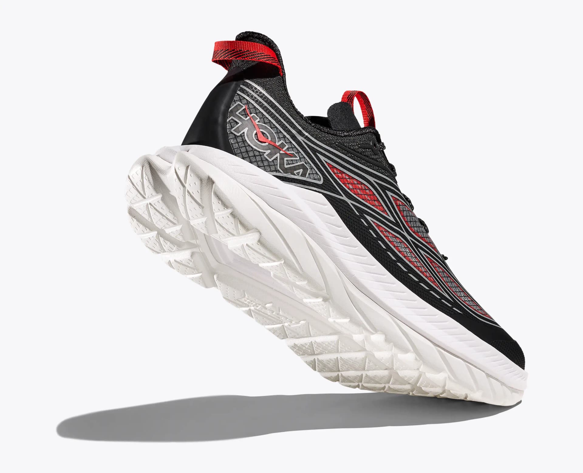 HOKA Mach Remastered – Carbon Black / Habanero — 4